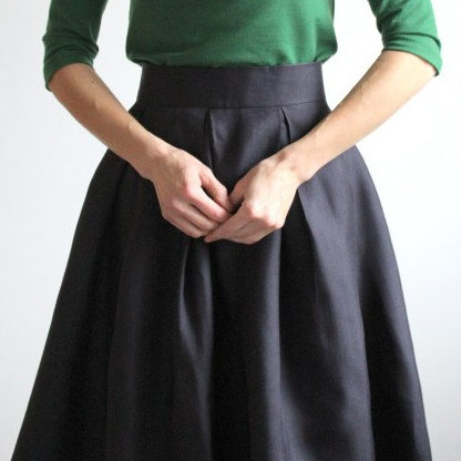 Party Skirt in Silk gazar