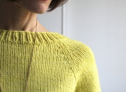Goldfinch knit sweater